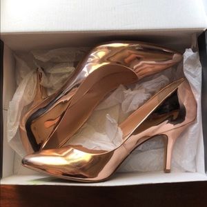 INC Rose Gold Heels 3”